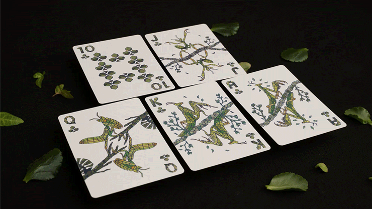 Mosaic Mantis Playing Cards-Improv Playing Cards-Deinparadies.ch