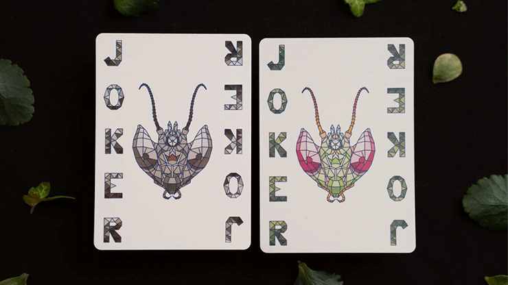 Mosaic Mantis Playing Cards-Improv Playing Cards-Deinparadies.ch