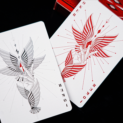 Mr. Black V1 (Red) Playing Cards-TCC PLAYING CARDS CO. LIMITED-Deinparadies.ch