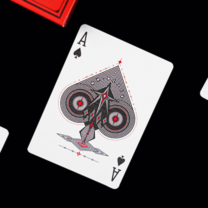 Mr. Black V1 (Red) Playing Cards-TCC PLAYING CARDS CO. LIMITED-Deinparadies.ch