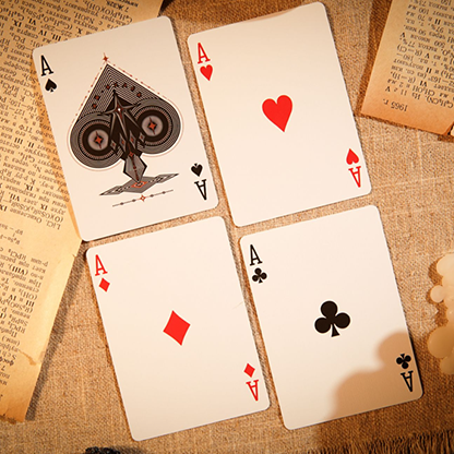 Mr. Black V2 (Gray) Playing Cards-TCC PLAYING CARDS CO. LIMITED-Deinparadies.ch