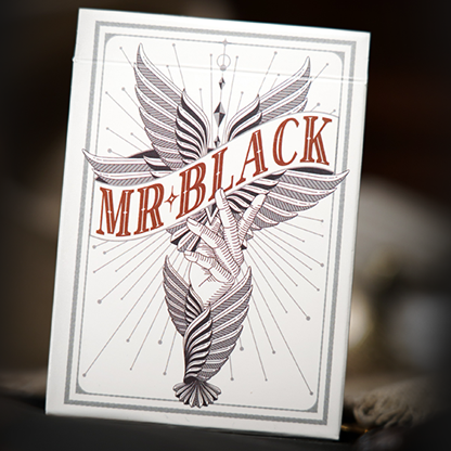 Mr. Black V2 (Gray) Playing Cards-TCC PLAYING CARDS CO. LIMITED-Deinparadies.ch