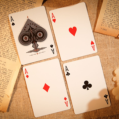 Mr. Black V2 (Red) Playing Cards-TCC PLAYING CARDS CO. LIMITED-Deinparadies.ch