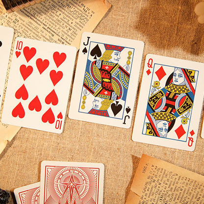 Mr. Black V2 (Red) Playing Cards-TCC PLAYING CARDS CO. LIMITED-Deinparadies.ch