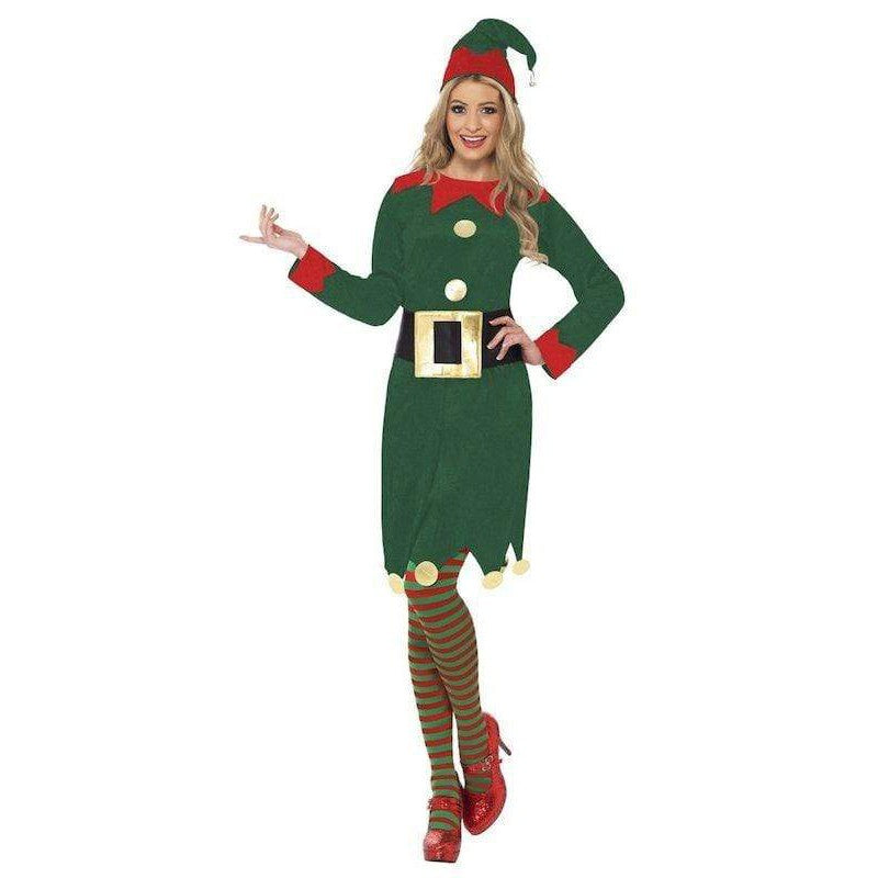 Mrs. Christmas Elf Costume Smiffys a Deinparadies.ch