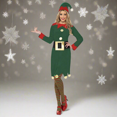 Mrs. Christmas Elf costume