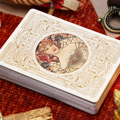 Mucha Special Edition Playing Cards | 52 MUSÉE-TCC PLAYING CARDS CO. LIMITED-Deinparadies.ch