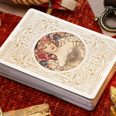 Mucha Special Edition Playing Cards | 52 MUSÉE-TCC PLAYING CARDS CO. LIMITED-Deinparadies.ch