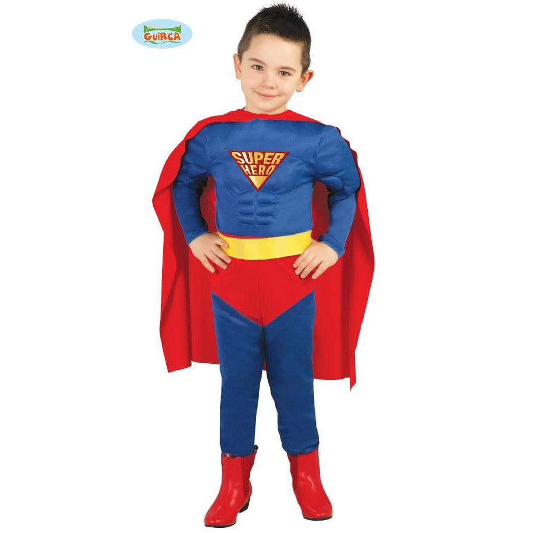 Guirca Superheld-Kostüm Für Mädchen – Blau-rot, Mit Tüllrock, Aus Polyester, Für Karneval & Halloween