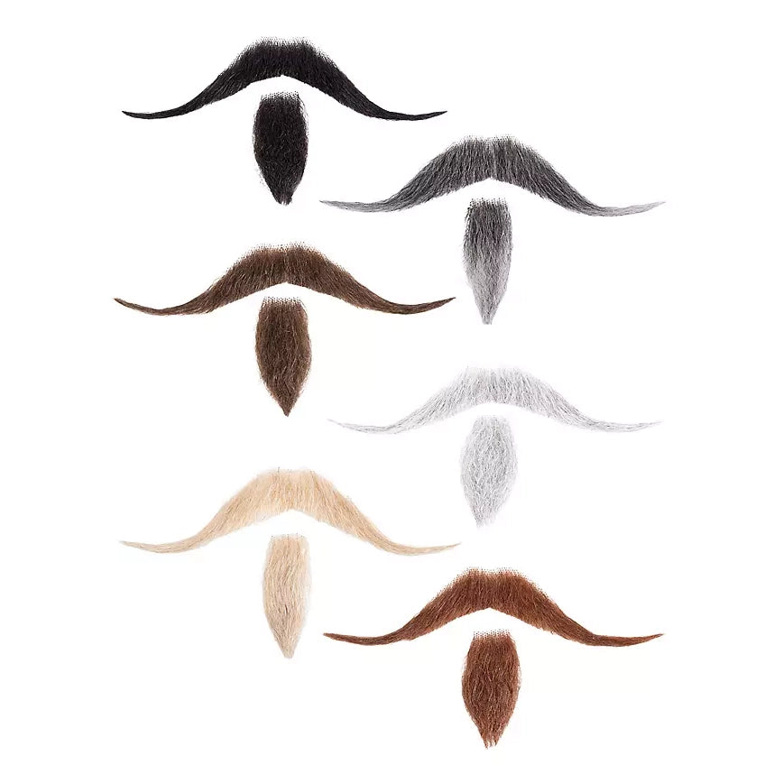 Musketier Echthaar Bartset | grau-Metamorph-Deinparadies.ch
