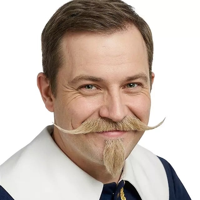 Musketier Echthaar Bartset | grau-Metamorph-Deinparadies.ch