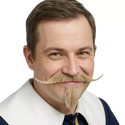 Musketier Echthaar Bartset | grau-Metamorph-Deinparadies.ch