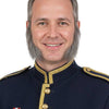 Mutton Chops Echthaar Backenbart | grau-Metamorph-Deinparadies.ch