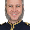 Mutton Chops Echthaar Backenbart | grau-Metamorph-Deinparadies.ch