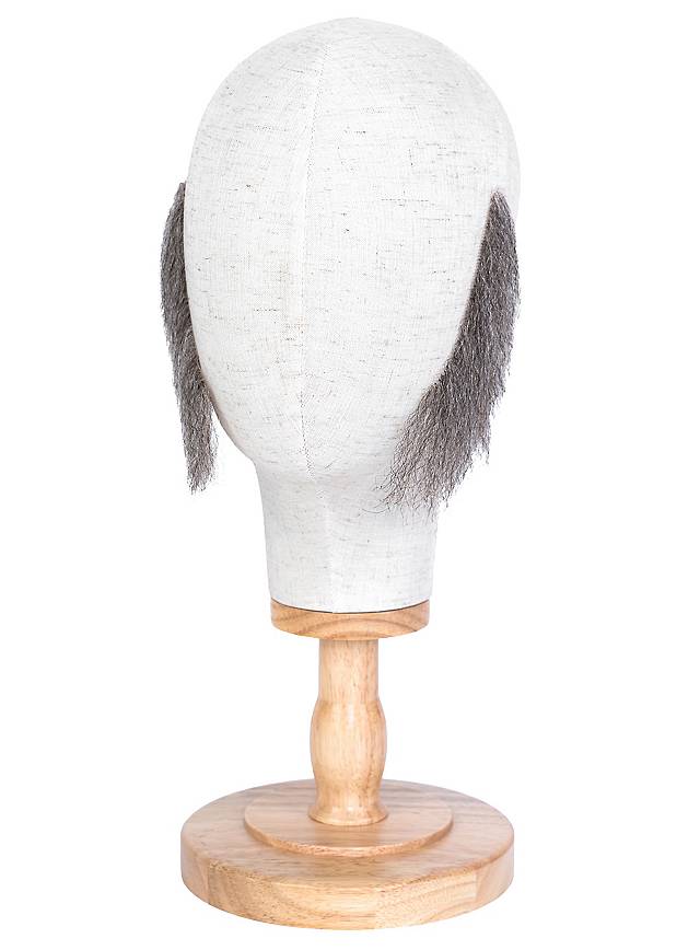 Mutton Chops Echthaar Backenbart | grau-Metamorph-Deinparadies.ch