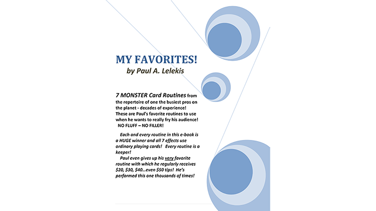 My Favorites! by Paul A. Lelekis - ebook Paul A. Lelekis bei Deinparadies.ch