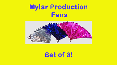 Mylar Production Fans (Set of 3)-TRICKSUPPLY-Deinparadies.ch