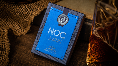 NOC Luxury Collection Playing Cards Blue Riffle Shuffle bei Deinparadies.ch