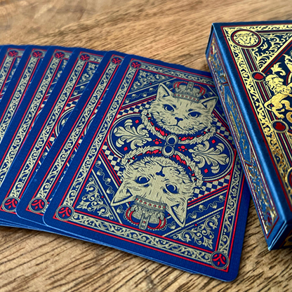 Neko Royal Blue Playing Cards-Hypie Lab-Deinparadies.ch