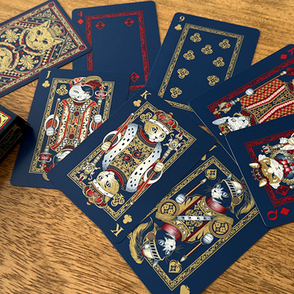 Neko Royal Blue Playing Cards-Hypie Lab-Deinparadies.ch