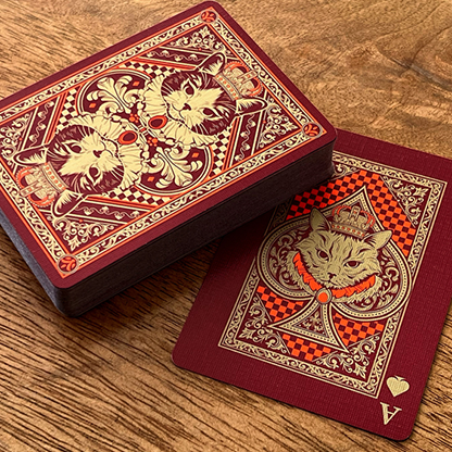 Neko Royal Red Playing Cards-Hypie Lab-Deinparadies.ch