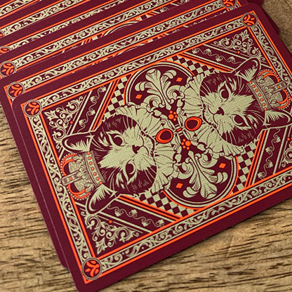 Neko Royal Red Playing Cards-Hypie Lab-Deinparadies.ch