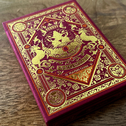 Neko Royal Red Playing Cards-Hypie Lab-Deinparadies.ch