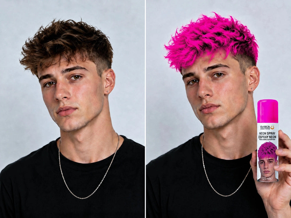 Neon-Haarspray | Fuchsia-Guirca-Deinparadies.ch