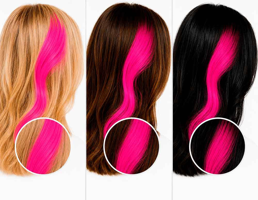Neon-Haarspray | Fuchsia-Guirca-Deinparadies.ch