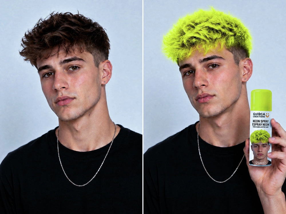 Neon-Haarspray | Gelb-Guirca-Deinparadies.ch