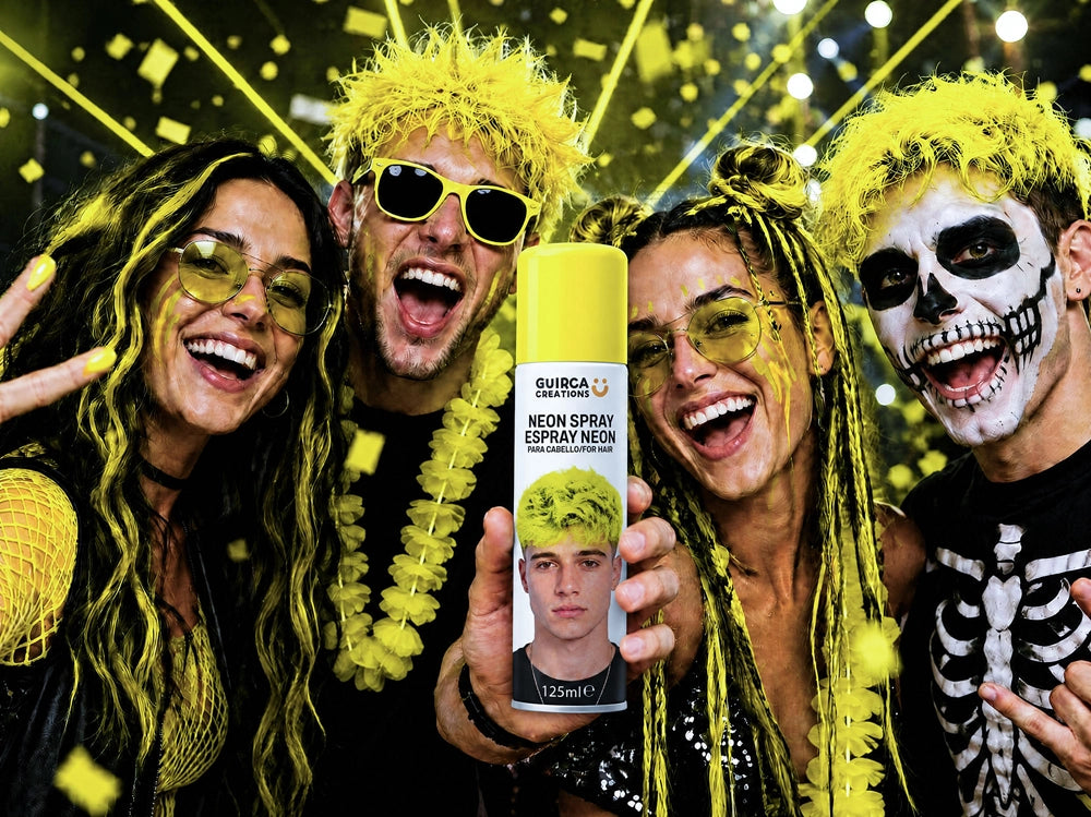 Neon-Haarspray | Gelb-Guirca-Deinparadies.ch