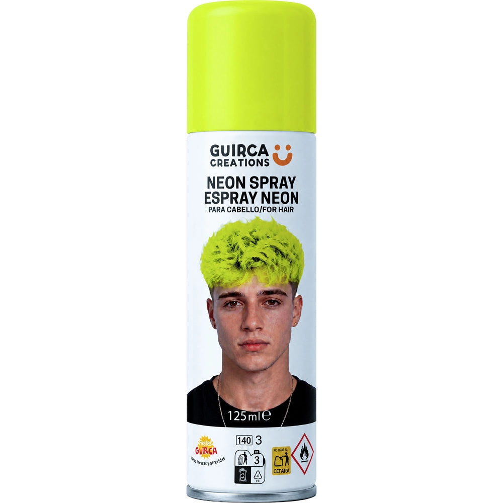 Neon-Haarspray | Gelb-Guirca-Deinparadies.ch