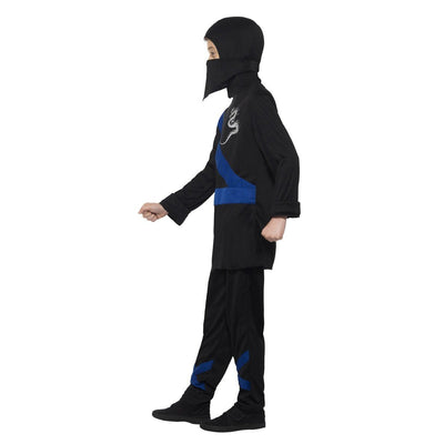 Disfraz de Ninja Assassin negro/azul | Niños Smiffys en Deinparadies.ch