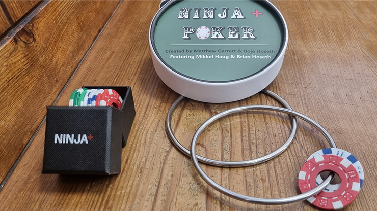 Ninja + Poker Created | Matthew Garrett & Boje Hoseth-Professional Magic - Matthew Garrett-Deinparadies.ch