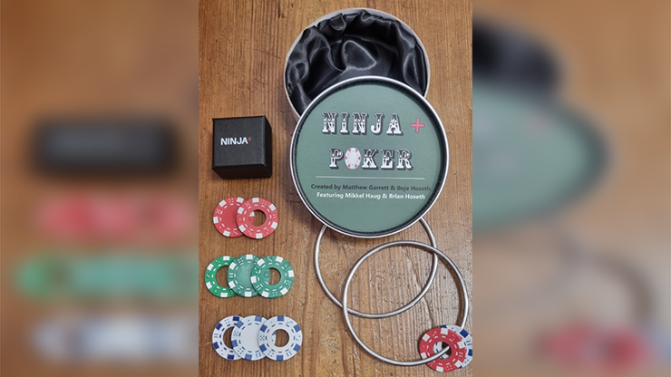 Ninja + Poker Created | Matthew Garrett & Boje Hoseth-Professional Magic - Matthew Garrett-Deinparadies.ch