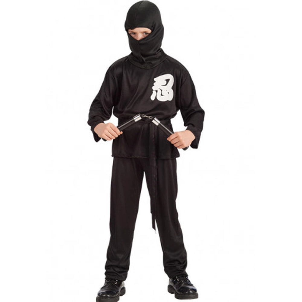 Ninjakostüm für Kinder | schwarz-Carnival Toys-Deinparadies.ch