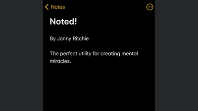 Noted by Jonny Ritchie - Video Download Jonny Ritchie at Deinparadies.ch