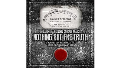 Nothing but the Truth (DVD and Gimmicks) by Cameron Francis and Big Blind Media Big Blind Media Deinparadies.ch