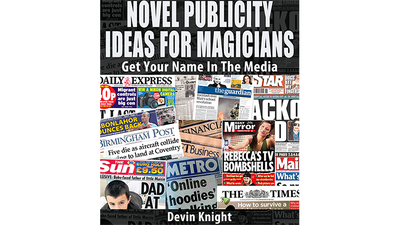 Nouvelle publicité pour les magiciens par Devin Knight - ebook Illusion Concepts - Devin Knight Deinparadies.ch