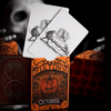 OCTOBER V2 PUMPKIN ORANGE PLAYING CARDS-FULTONS Playing Cards-Deinparadies.ch