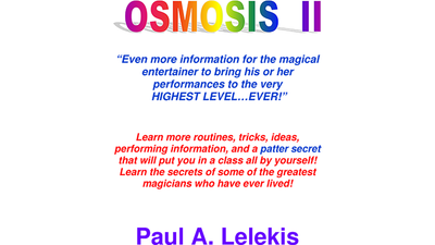 OSMOSIS II - Paul A. Lelekis - Técnica mixta Descargar Paul A. Lelekis en Deinparadies.ch