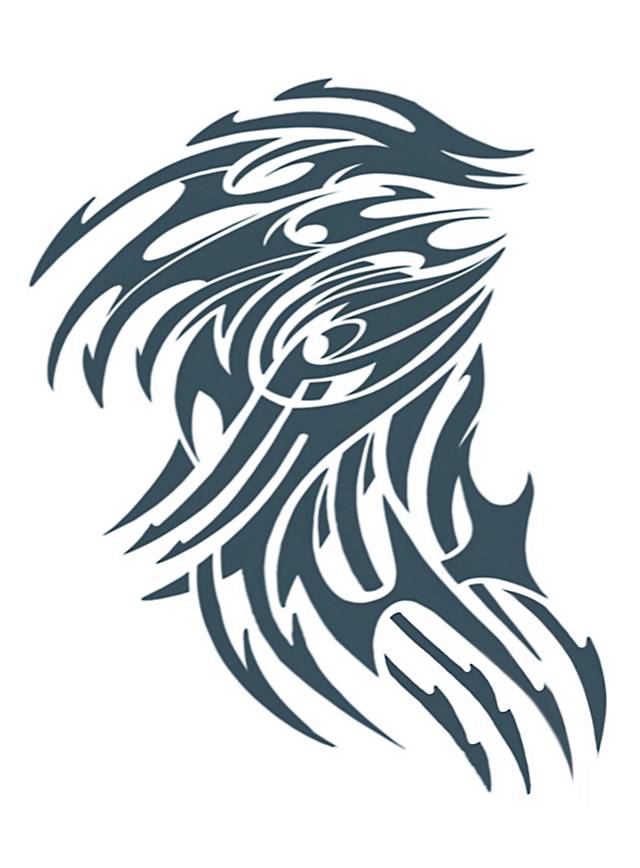 Oberarm Tribal Extra Large | Klebetattoos-Tinsley Transfers-Deinparadies.ch