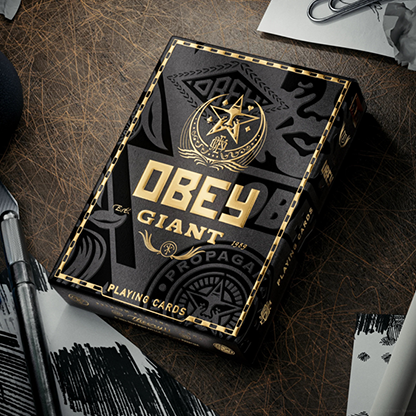 Obey Gold Edition Playing Cards | theory11