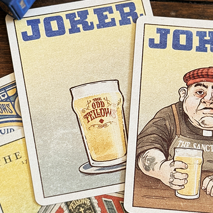 Odd Fellow Brother McPint Mini Playing Cards | Stockholm17-Deinparadies.ch-Deinparadies.ch