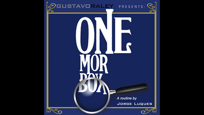One More Box | Nested Card Box | Gustavo Raley - Blue - Richard Laffite Entertainment Group