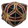 Ottomon | Sitzkissen mit Royal Coat Union Jack-Woven Magic-Deinparadies.ch