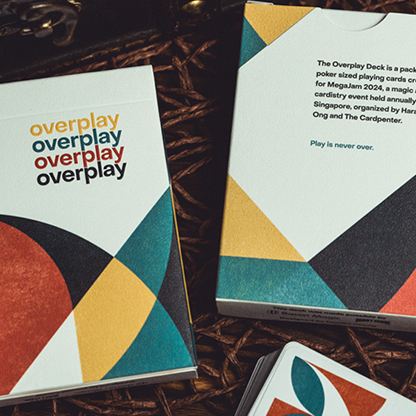 Overplay MegaJam Playing Cards (Designed | Harapan Ong, Wen Xiu, and printed | Bacon Magic-Bacon Magic-Deinparadies.ch