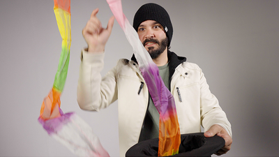 PRO SILK COLOSSAL RAINBOW STREAMER 33 foot X 18 inch | Murphy's Magic-Murphy's Magic Productions-Deinparadies.ch