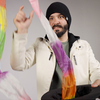 PRO SILK LARGE RAINBOW STREAMER 16 foot X 2.5 inch | Murphy's Magic-Murphy's Magic Productions-Deinparadies.ch