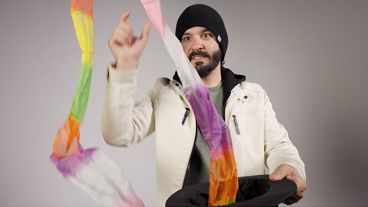PRO SILK LARGE RAINBOW STREAMER 3.5 foot X 4 inch | Murphy's Magic-Murphy's Magic Productions-Deinparadies.ch